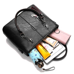 Soft Leather Waist Bag Women's Handbag Casual Shoulder Bag