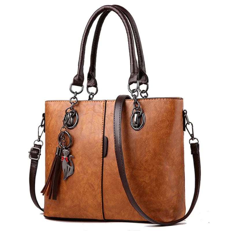 Soft Leather Waist Bag Women's Handbag Casual Shoulder Bag