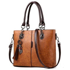 Soft Leather Waist Bag Women's Handbag Casual Shoulder Bag