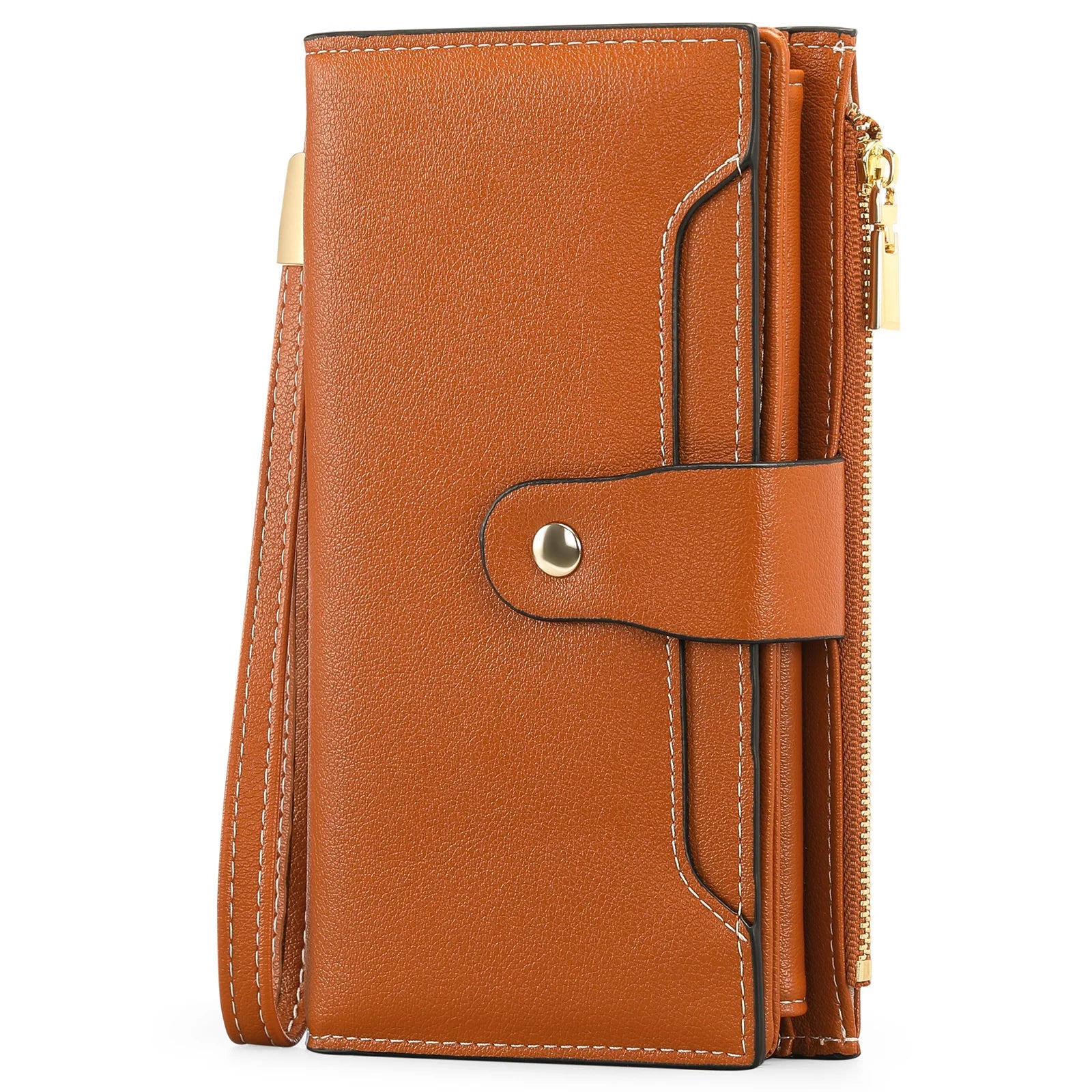 RFID Long Wallet Large Capacity Women's Zipper Bag