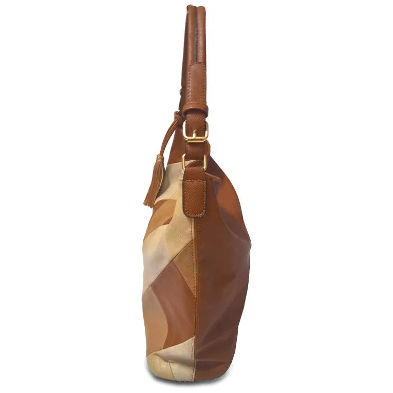 Stylish simplicity pu leather Women's Crossbody Bags Contrast Women handbag