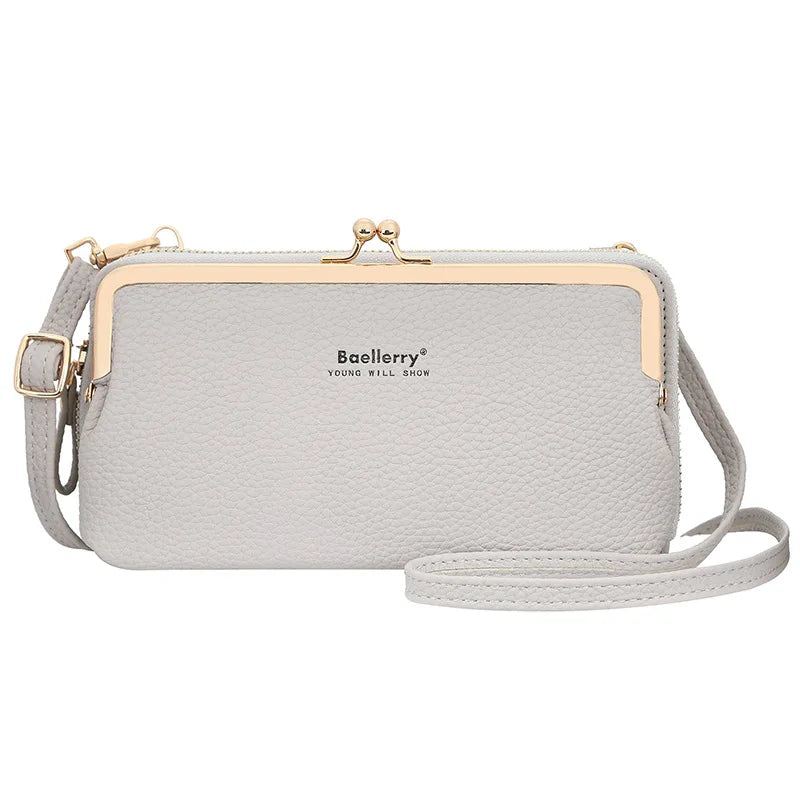 Women's Crossbody Bag PU Handbags Phone Wallet Clutch Shoulder Purse