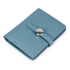 Women's Leather Fold Wallet Short Money Bag Change Purse Small Wallet