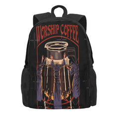 Coffee 2 Backpack Men Women Bags