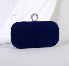 Vintage Rhinestone Bridal Wedding Clutch Bag