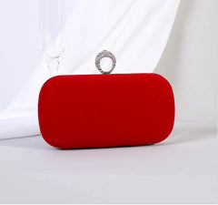 Vintage Rhinestone Bridal Wedding Clutch Bag