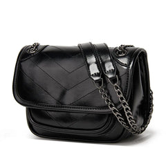 Y10 Casual Chain Shoulder Bag Wild Net Red Small Square Bag