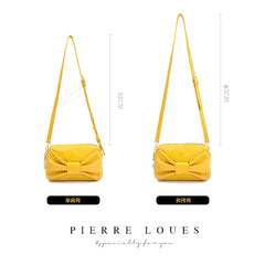 YIZHONG Pillow Casual Bow Handbags Women Bags Large Capacity Satchels