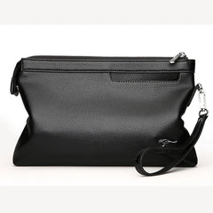 YUES Kangaroo Leather Envelope Men Clutch Bag High Capacity Purse Male Wallet