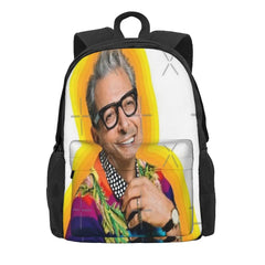 Yellow Fun 1 Backpack Men's/Women's Plain Bag Female Backpack