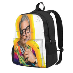 Yellow Fun 1 Backpack Men's/Women's Plain Bag Female Backpack
