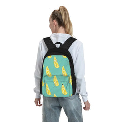 Yellow Lemon Slice Fruit Backpacks Men's & Women's