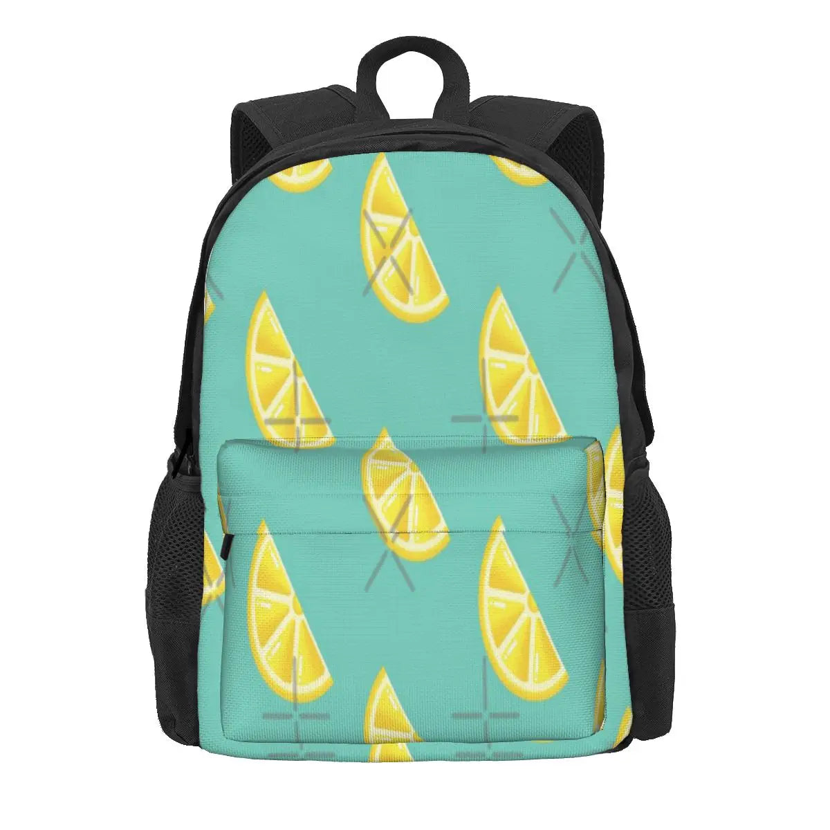 Yellow Lemon Slice Fruit Backpacks Men's & Women's