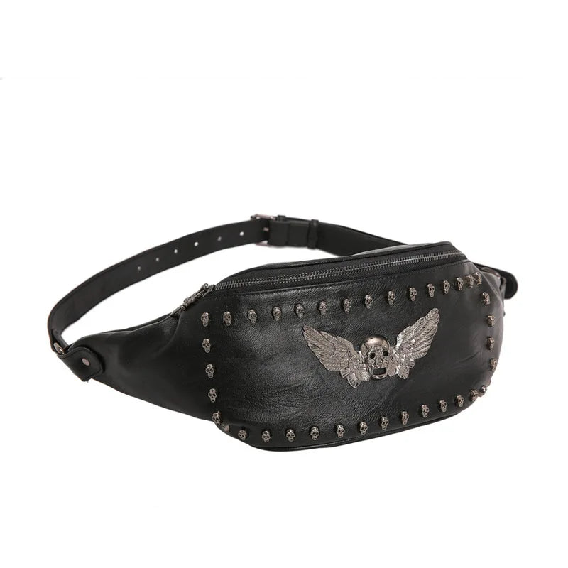 Yesetn Bag 062019 Rivet Chest Package Small Chest Pocket Bag
