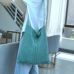 Women's Wool Shoulder Bag Casual Wallet Storage Bags Small Fresh Handbag