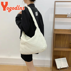 Women's Nylon Shoulder Bag Large Capacity Tote Bags