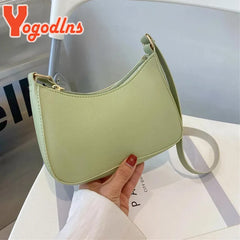 Women Casual Shoulder Bag Underarm Handbag