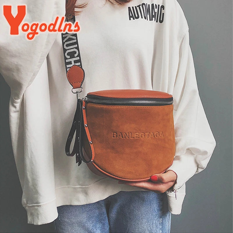 Small Vintage Saddle Shoulder Bag Crossbody Tote Bag