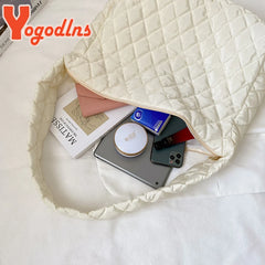 Winter Embroidery Thread Dumpling Bag Female Shoulder Crossbody Handbag