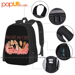 Backstreet Boys Backpack Large Capacity Print Storage Bag