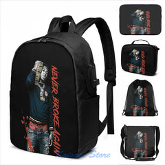 Youngboy - Never Broke Again Backpack with USB Charge