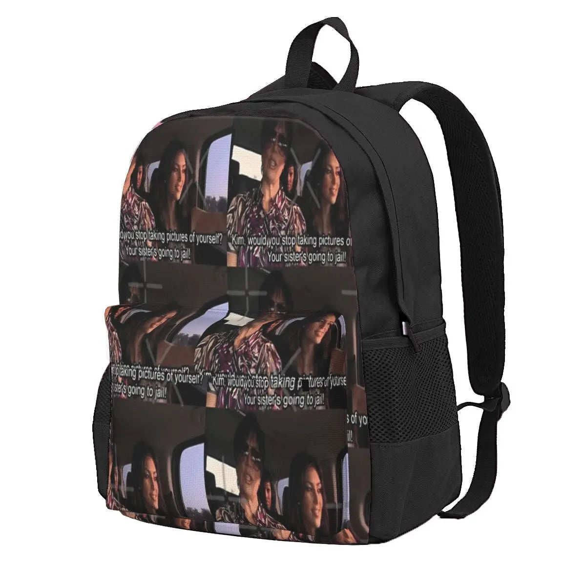 Sister's Jail Backpack Men's & Women's Kpop Handbag Children Bag