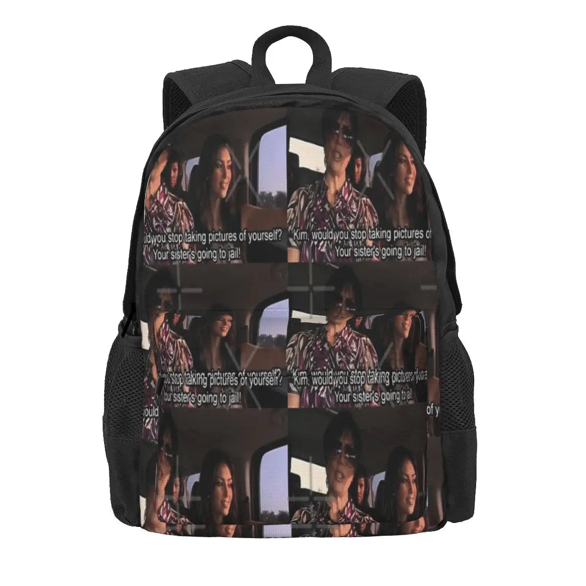 Sister's Jail Backpack Men's & Women's Kpop Handbag Children Bag