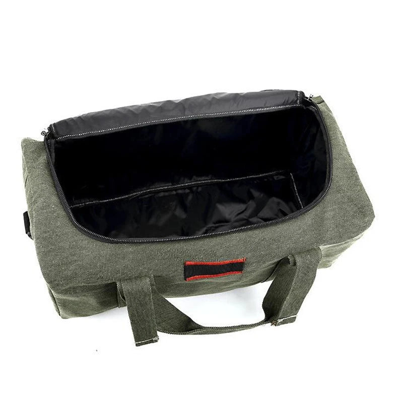 Large Capacity Canvas Duffle Bag for Travel Waterproof