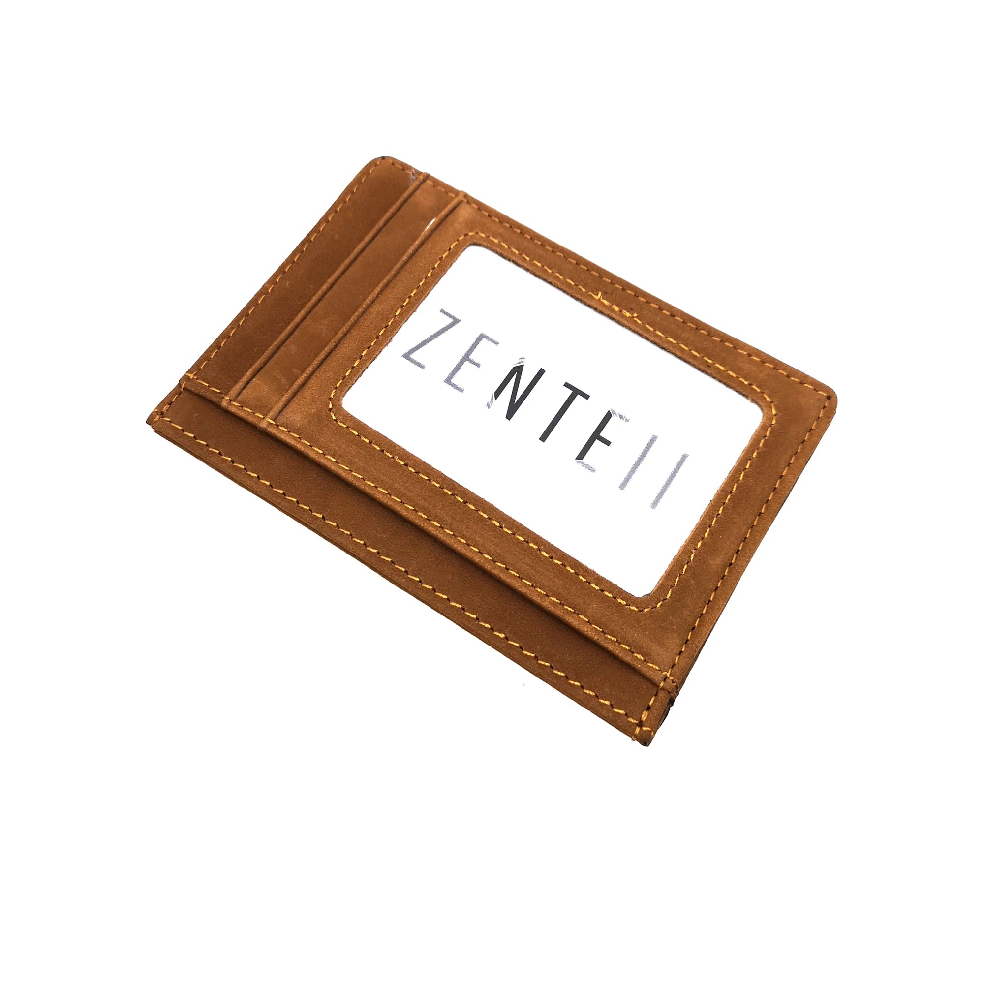 Women Faux Leather Long Wallet - Black