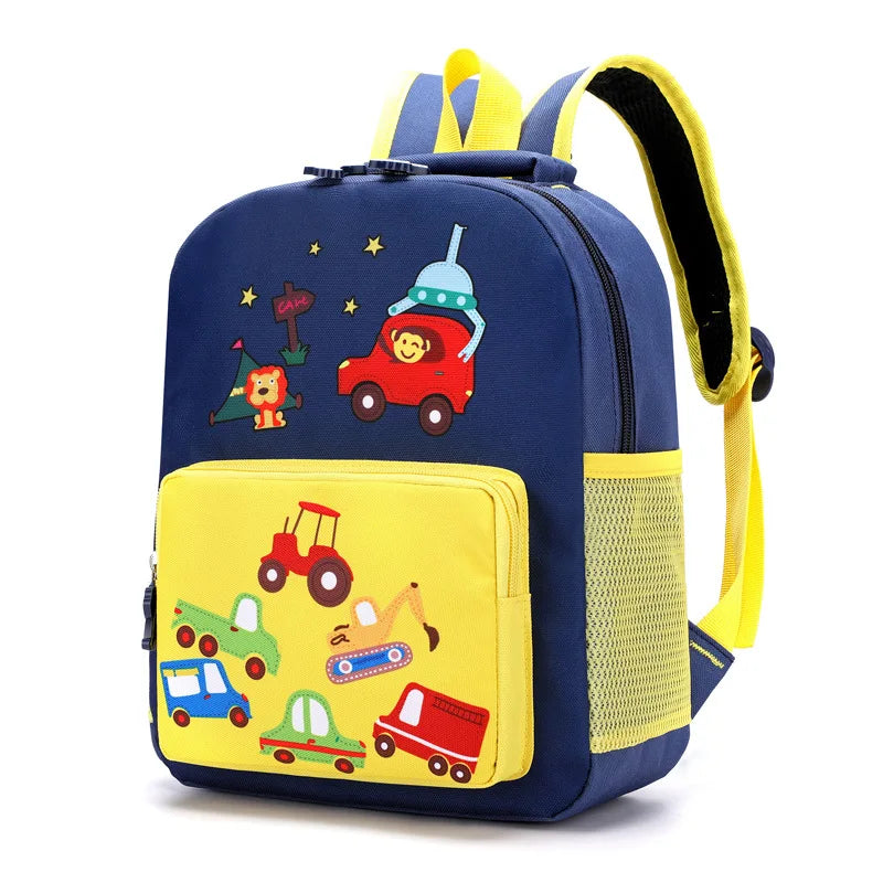 Kids Lightweight Backpack Cartoon Printing School Bag