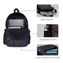 Zaba Album Background Backpacks Men's/Women's Bags