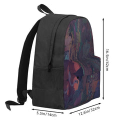 Zaba Album Background Backpacks Men's/Women's Bags