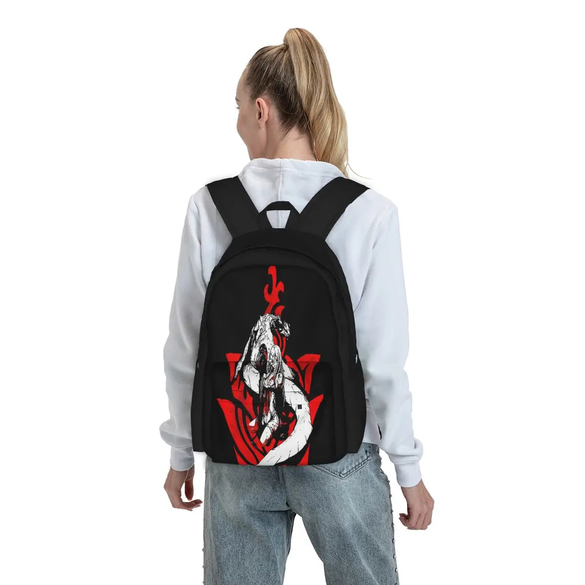Zero And Mikhail Unisex Backpacks For Men And Women