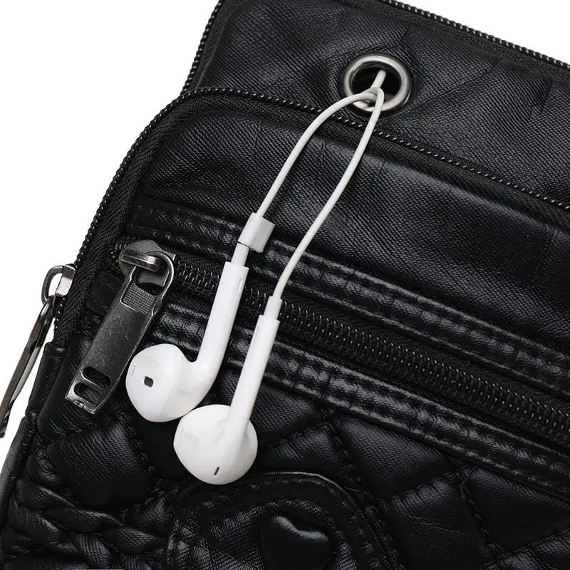 Vintage PU Leather Women Shoulder Crossbody Bags