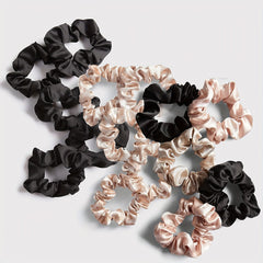 Satin Scrunchies Hair Tie Silky Hair Rope Ponytail Holder Hair Accessories