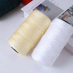 100g Crochet Yarn Braided Nylon Cord Rope DIY Jewelry Making Findings