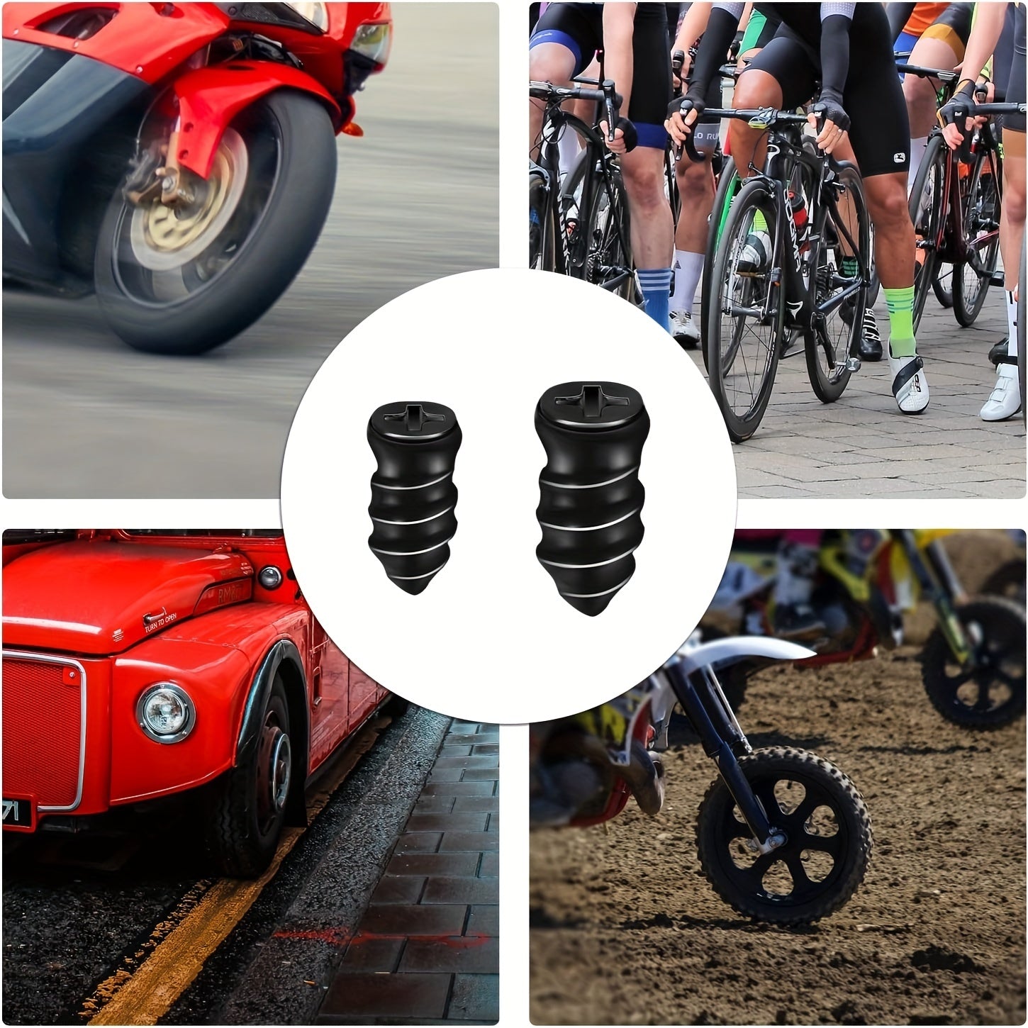 50pcs Tire Repair Rubber Nail Self Service Car Tire Repair Nail