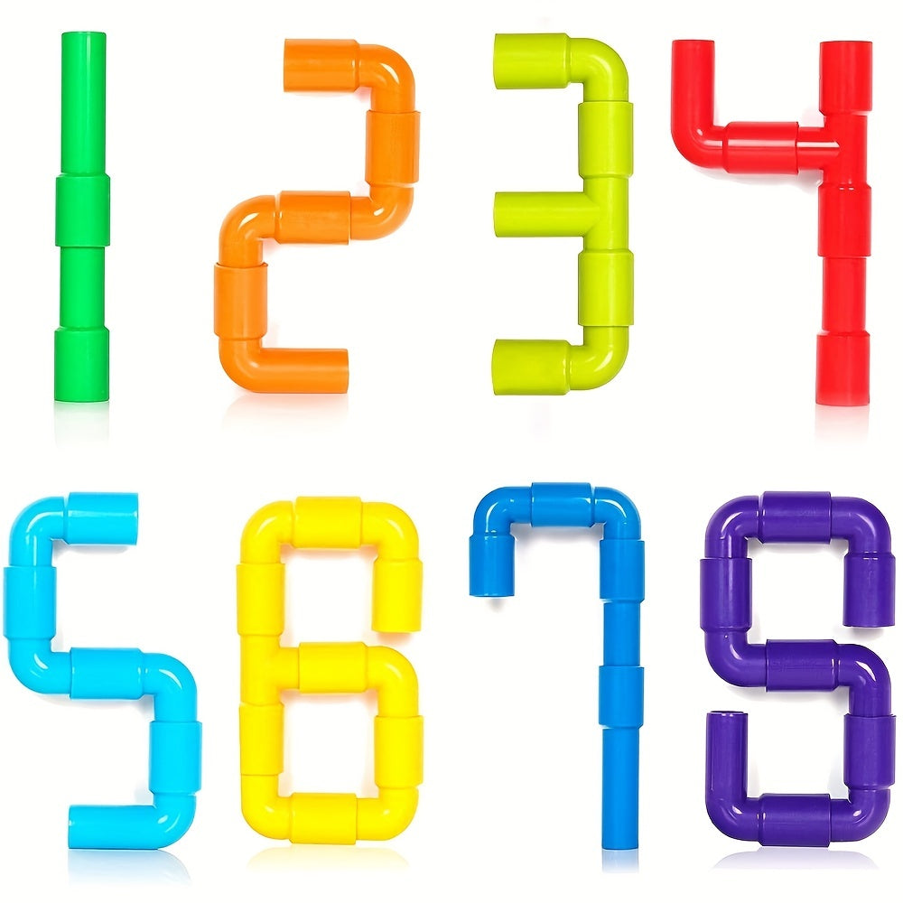 Montessori Building Blocks Water Pipe Creations Educational Toy Gift