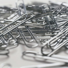 80pcs Assorted Sizes Paper Clips Large & Small for Office School Home Desk