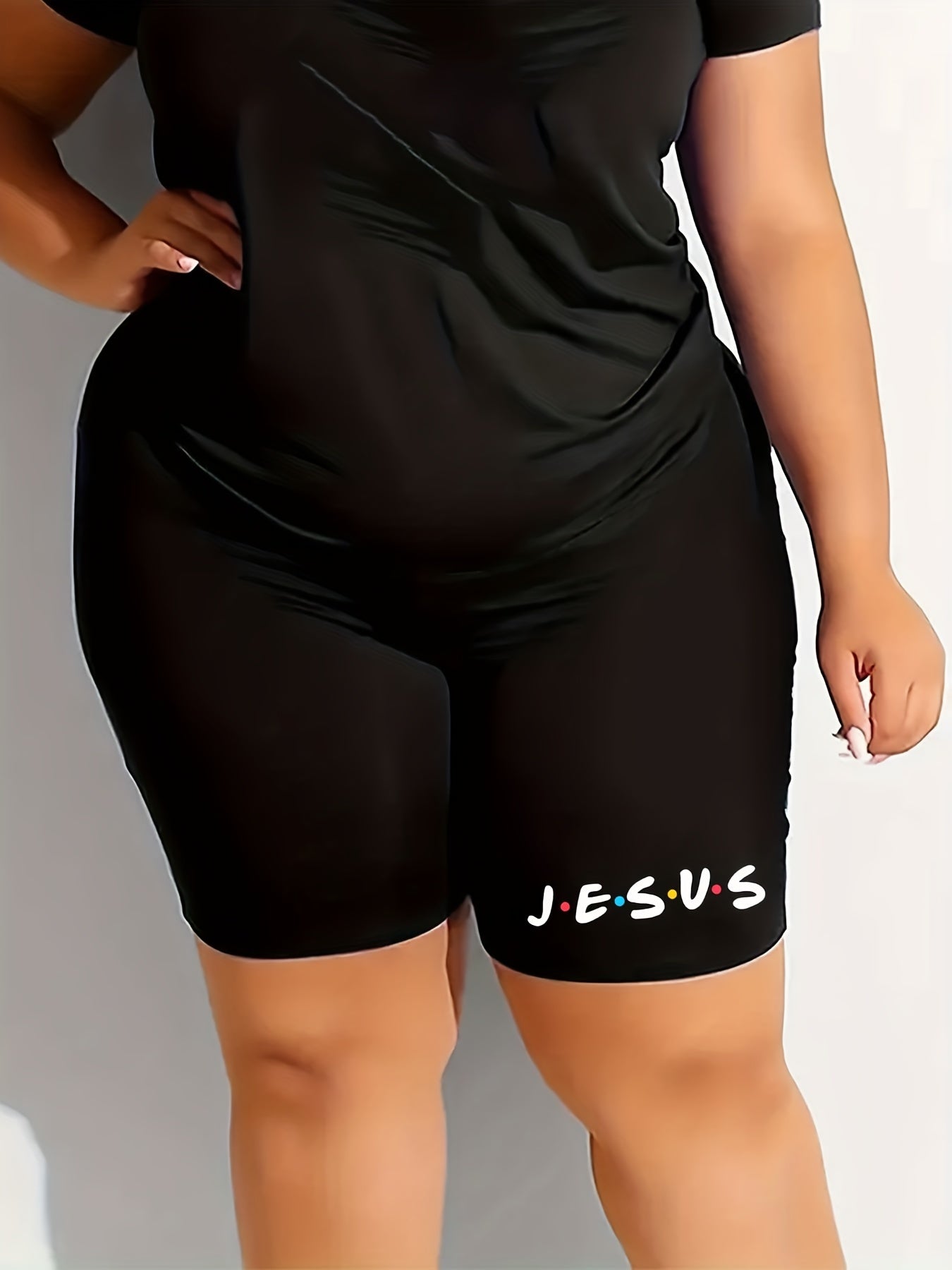  Casual Shorts Women's High Rise Stretch Biker Shorts