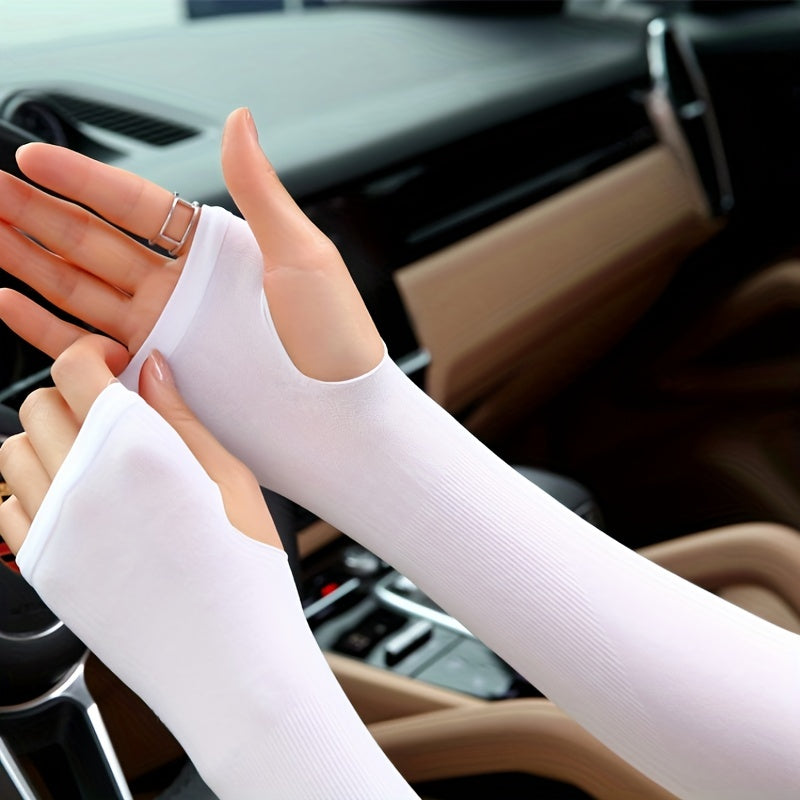 2 Pack UV Protection Arm Sleeves for Men and Women