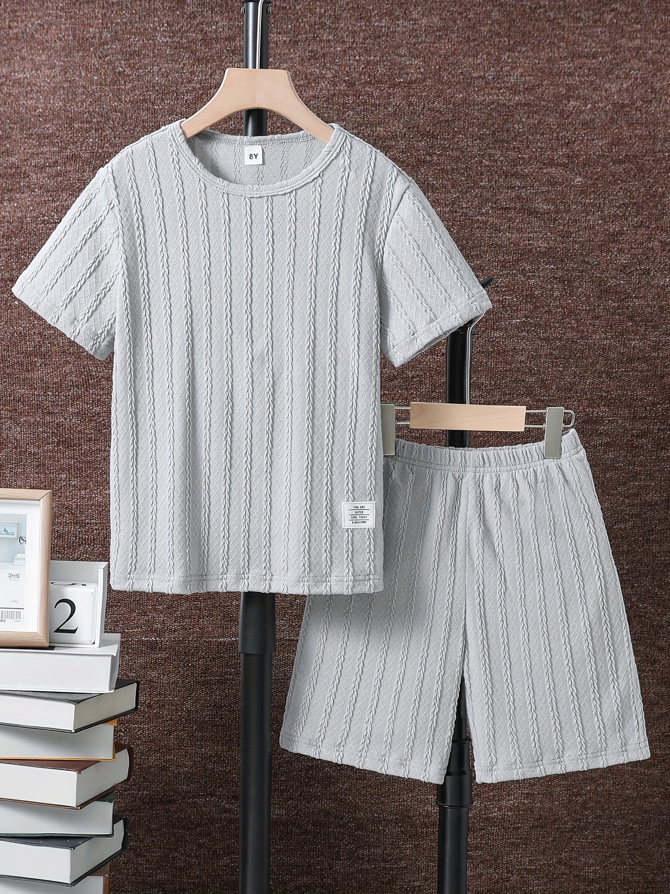 Boys T Shirts & Shorts Set Kids Summer Sports Clothes