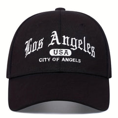LOS ANGELES Embroidery Baseball Cap Lightweight Adjustable Sun Hat