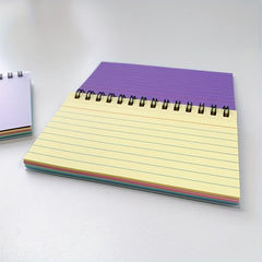 5-Line Tearable Coil Book Index Card Small Memo Pad Notebook