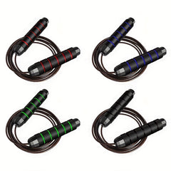 Speed Jump Rope with Memory Foam Handle for Cardio Training