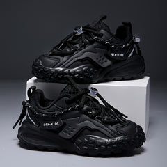Boys' Chunky Shoes Warm Plush Lining Non Slip Casual Sneakers Winter