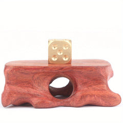 Brass & Copper Dice Set for Bar Games