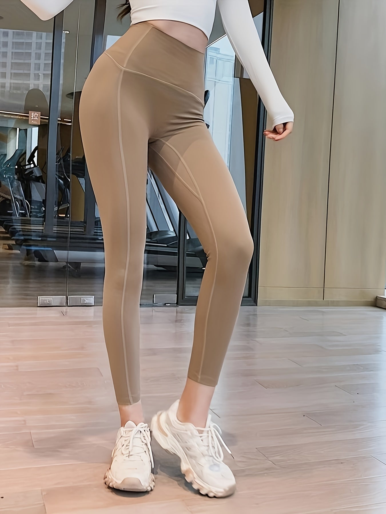 Fleece Lined Yoga Pants Stretch Butt Lifting Leggings