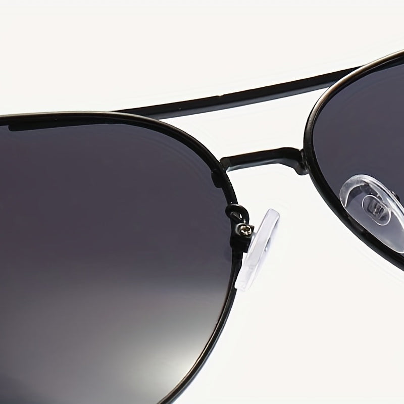 Classic Pilot Polarized Sunglasses Vintage Driving UV Protection
