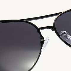 Classic Pilot Polarized Sunglasses Vintage Driving UV Protection